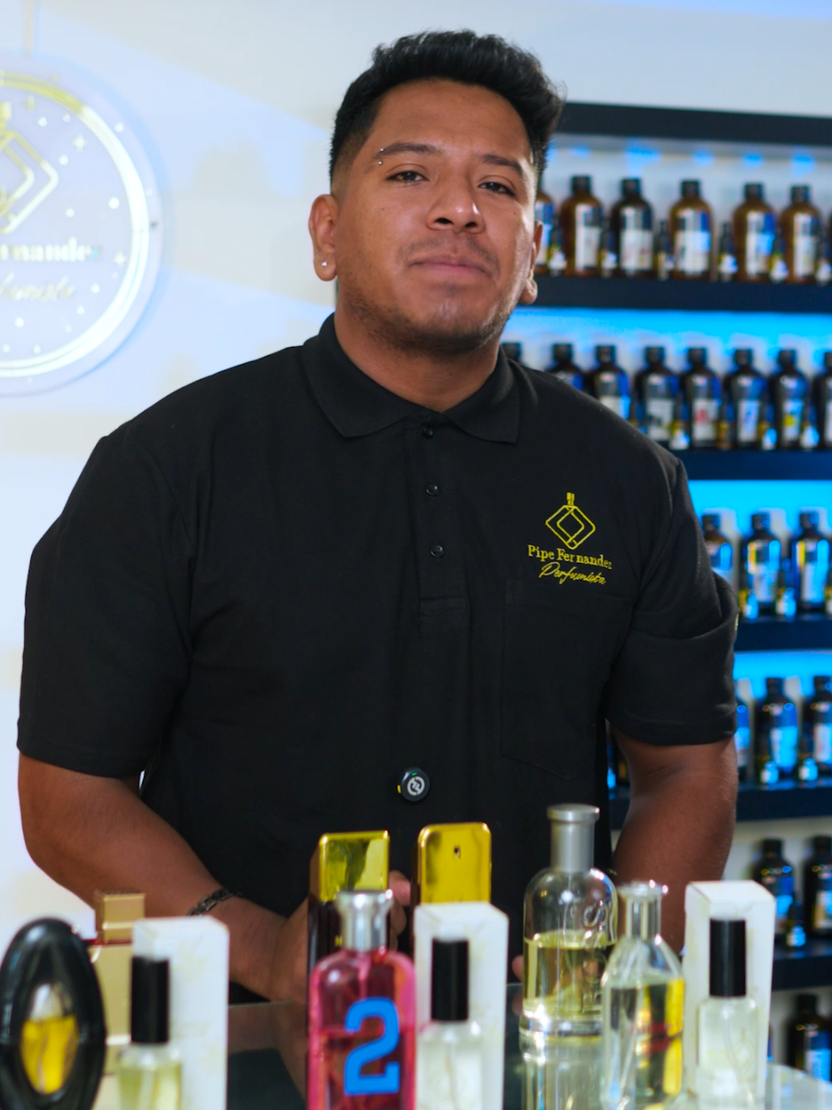 Video viral de Pipe Fernandez Perfumista